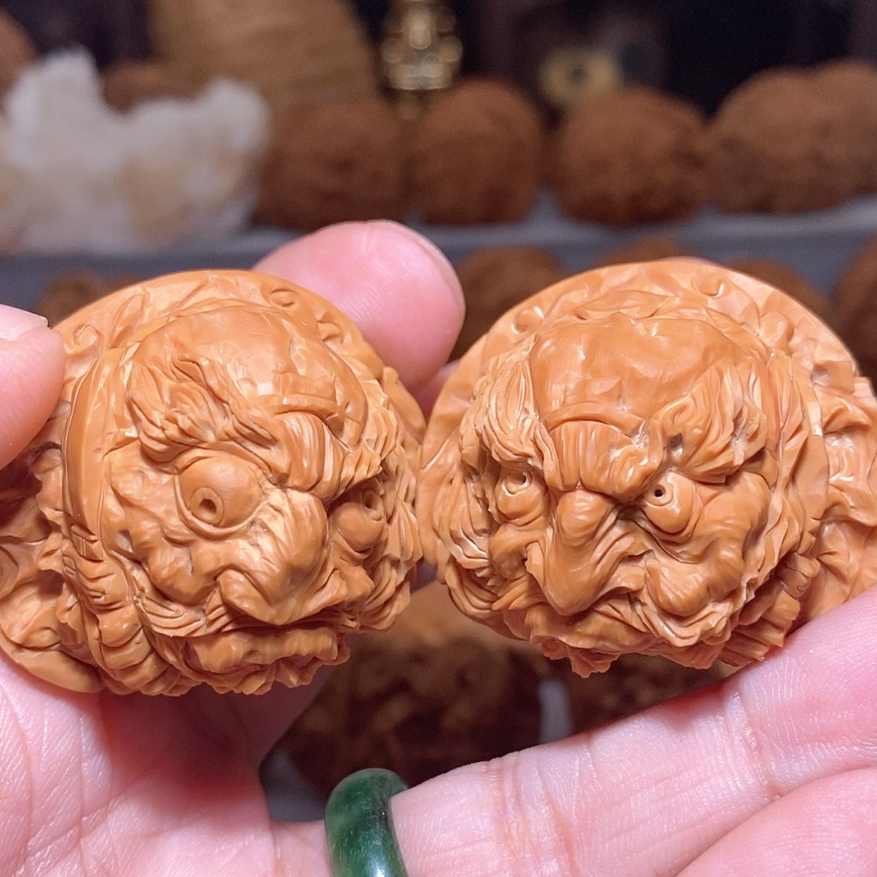 【闪购商品】文玩核桃核雕一**啊
