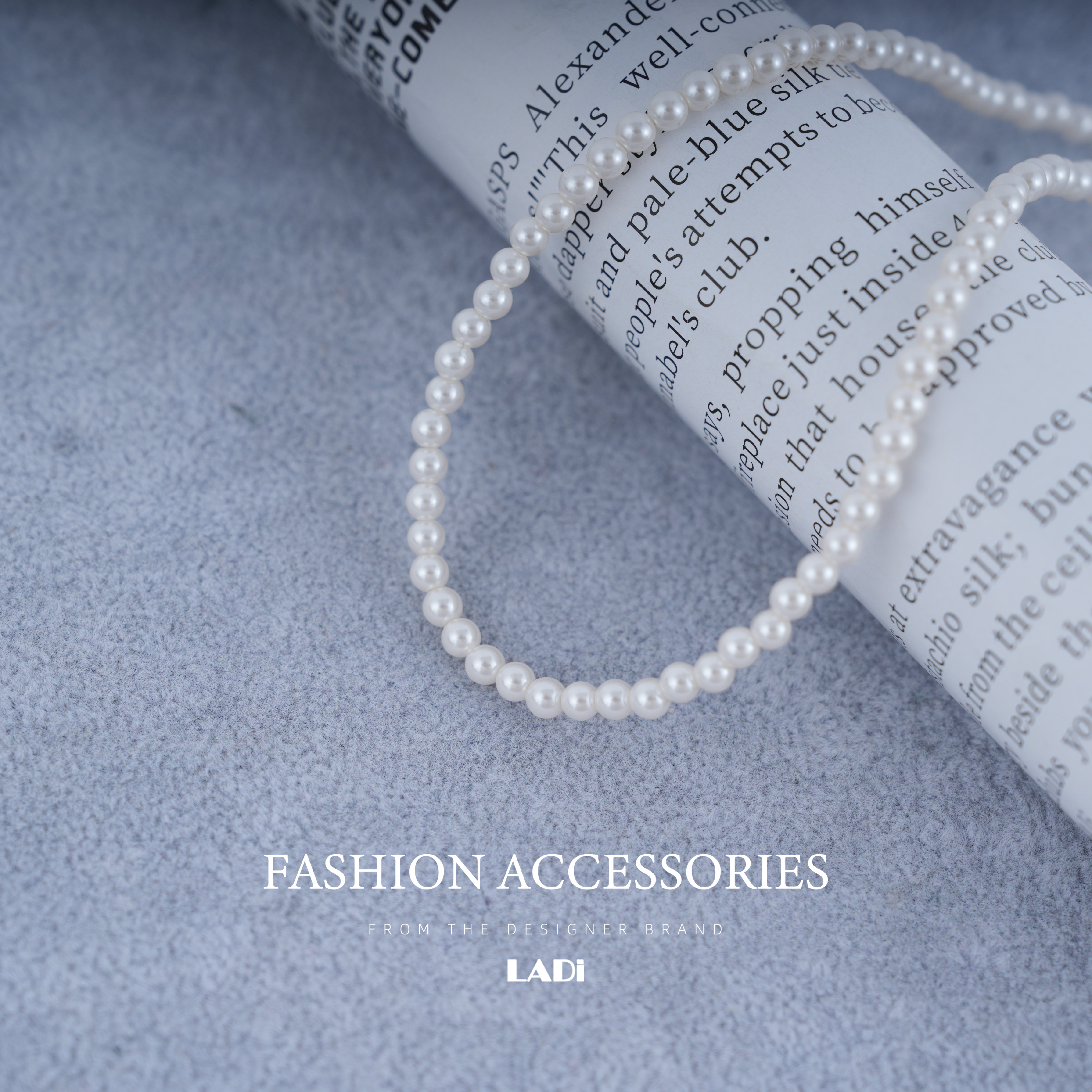 链子925银仿珍珠 气质时尚百搭简约强光ins小米 珠素款强光s01