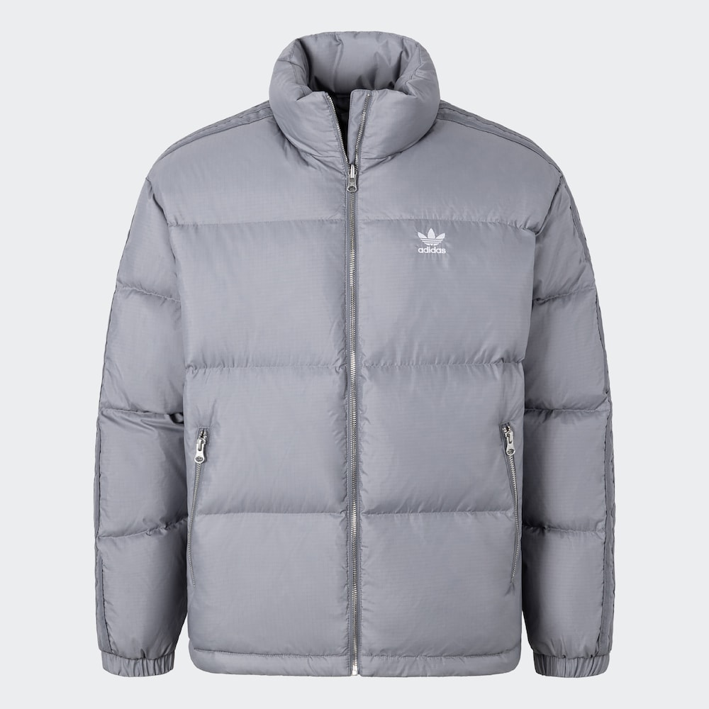 adidas三叶草保暖运动600蓬鸭绒高保暖面包服 好羽绒服 JW1371