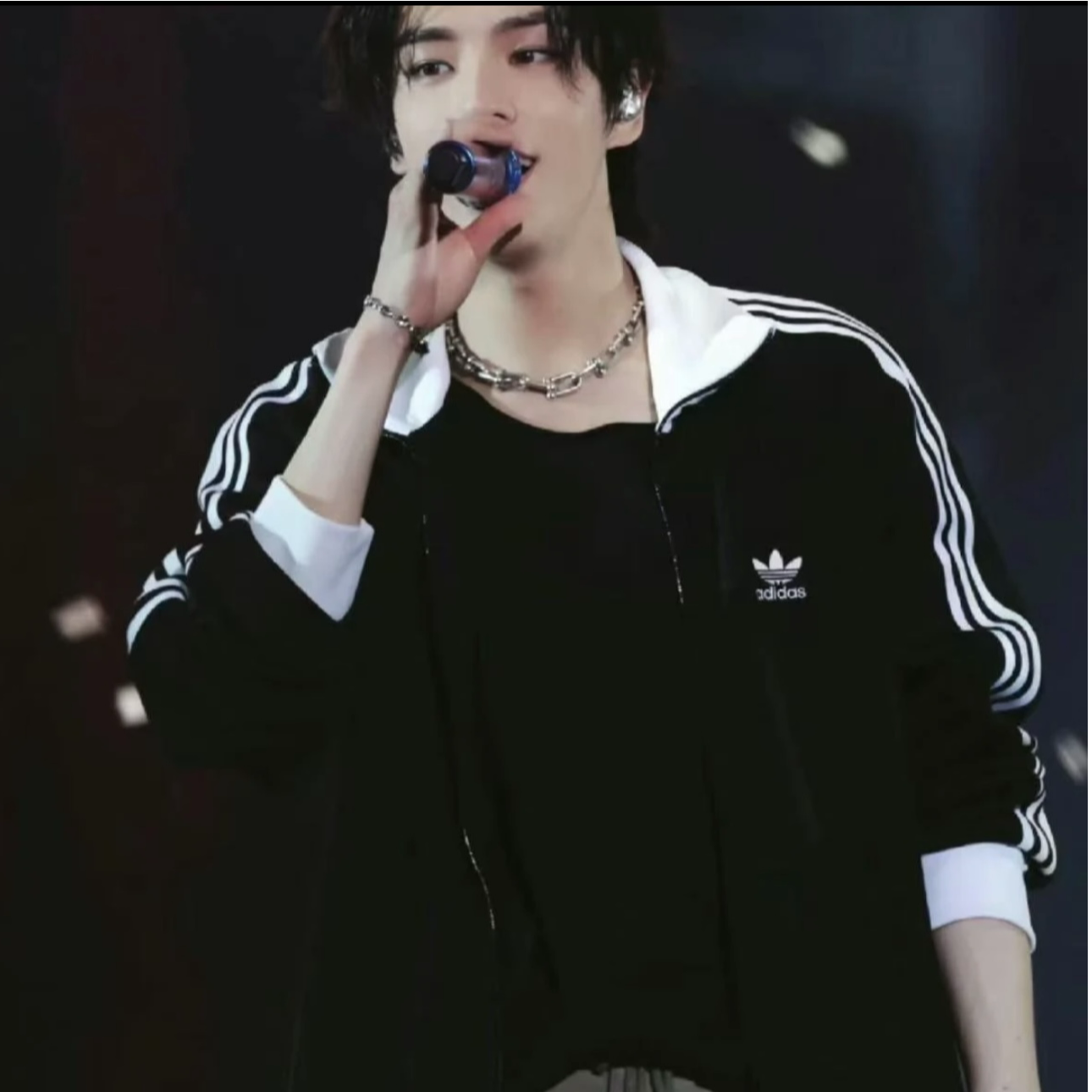 adidas阿迪达斯WAFFLE BBTT 华夫格运动夹克外套JW0110 JW0109