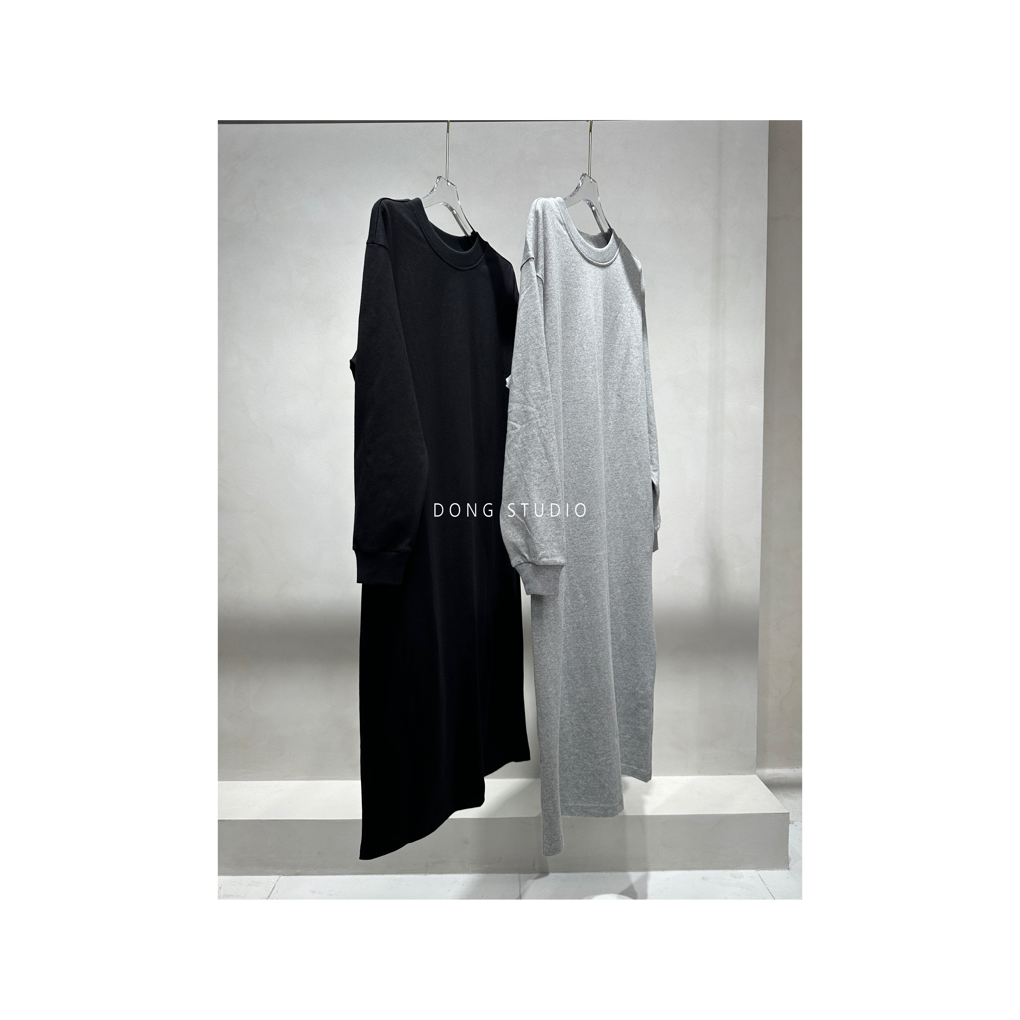 清版价/M6极简宽松连衣裙I4257