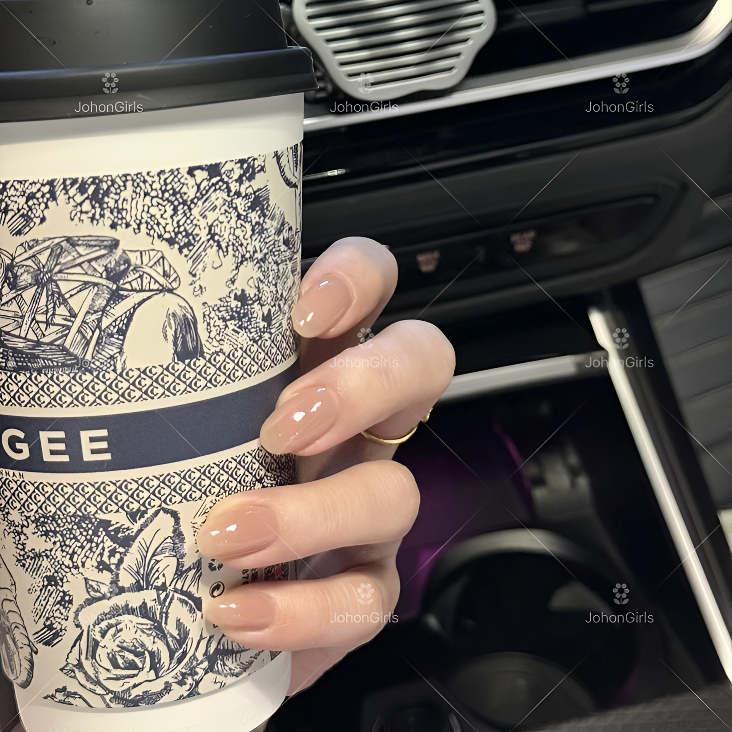 JohonGirls'/琴岛小嫚【 甘露寺 】轻奢百搭浅裸肤色华妃手工穿戴甲