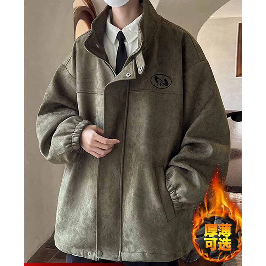 棉衣男款冬季外套痞帅冬装加厚加绒防寒服潮牌青少年爆款2024新款