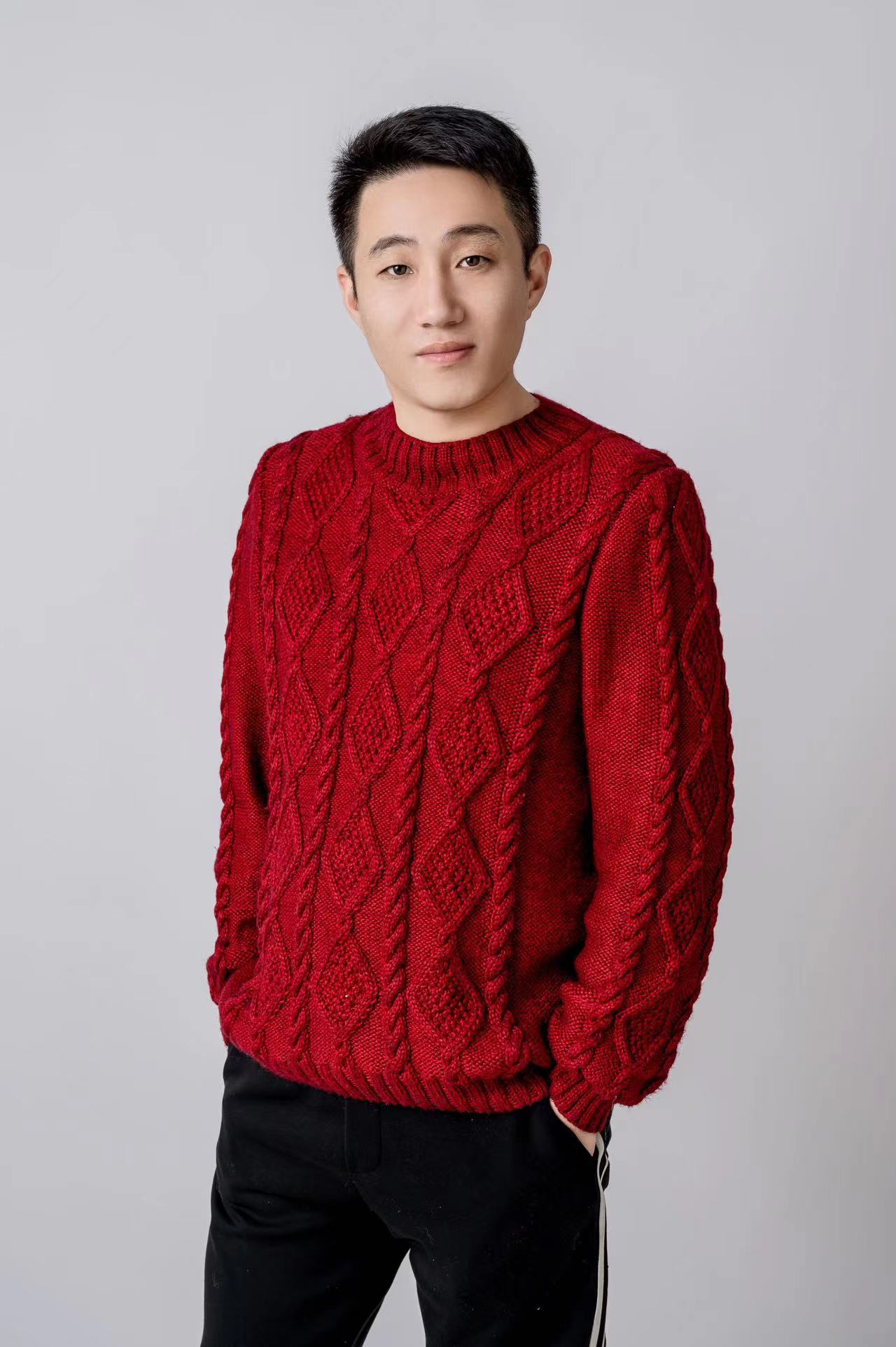 彩貂绒线 织「吉祥如意款 上衣」手工diy   非成品 拍2送工具+教程