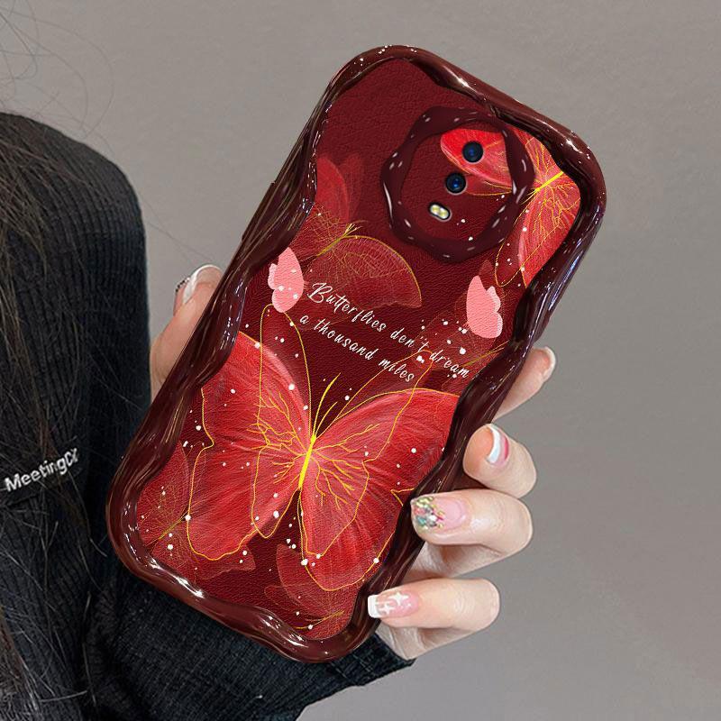 适用于OPPOR17手机壳PBEM00新年爱心蝴蝶女款防摔软壳全包式