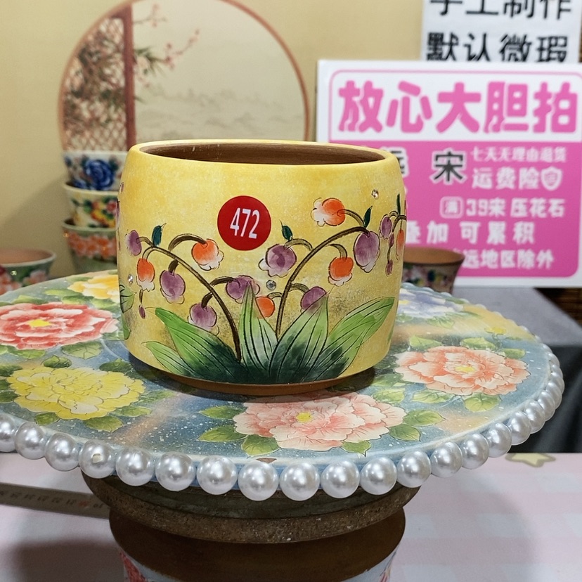 【闪购商品】紫砂花盆