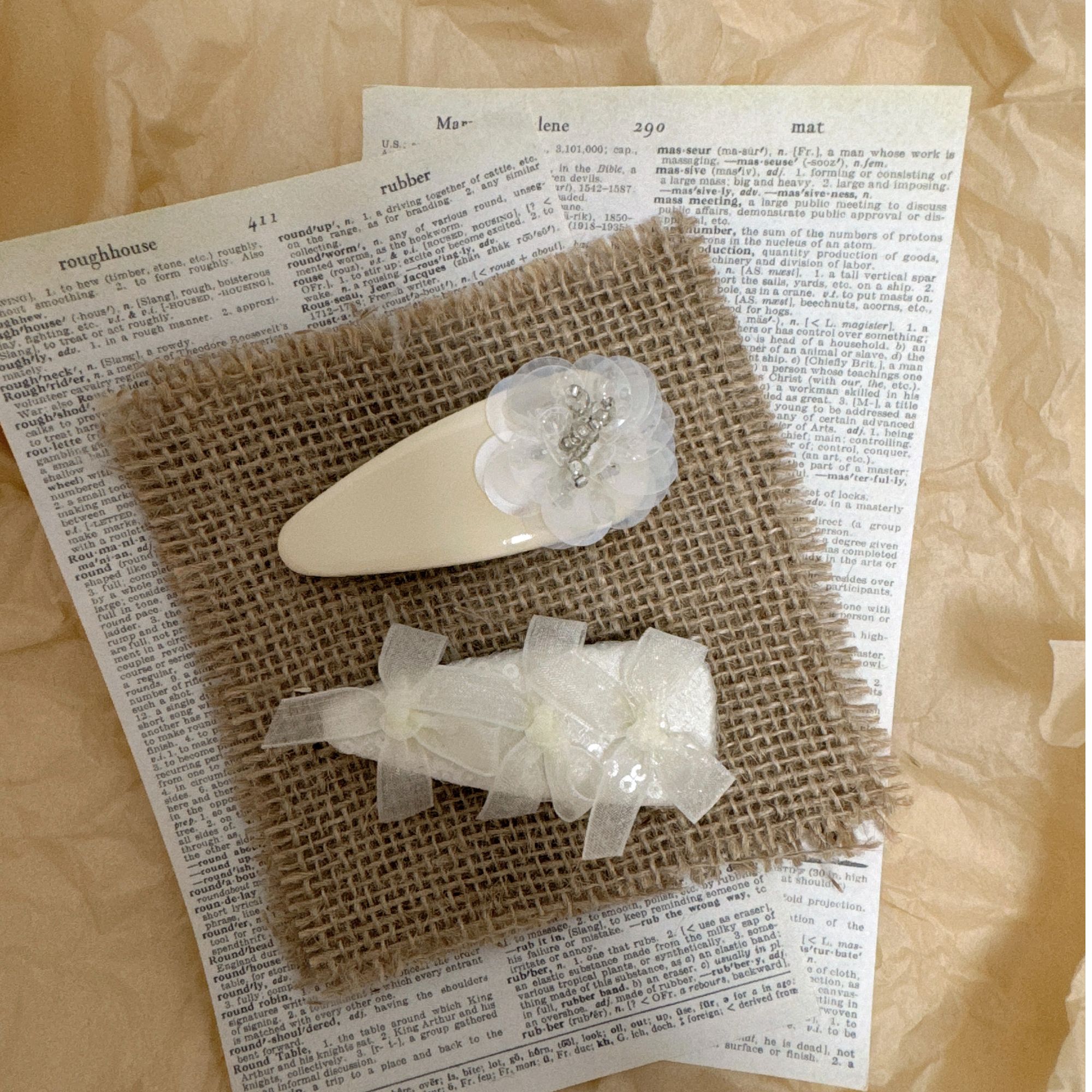 气质可爱掰掰侧边对夹