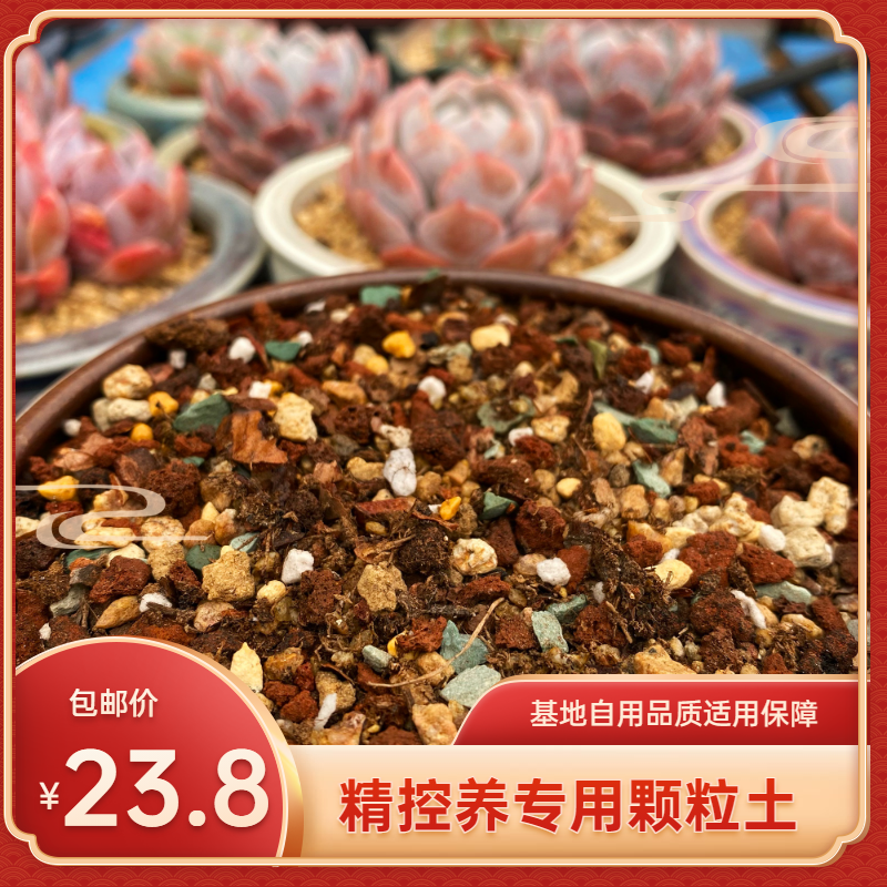 【一植生活】多肉植物控型控色发根专用颗粒土颗粒+基质自行配比