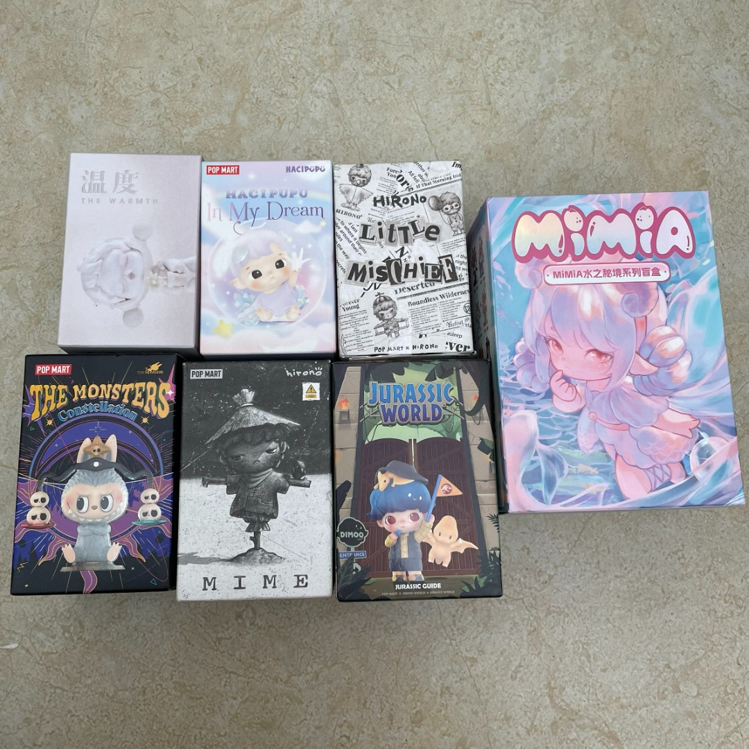 正版多IP系列潮玩盲盒