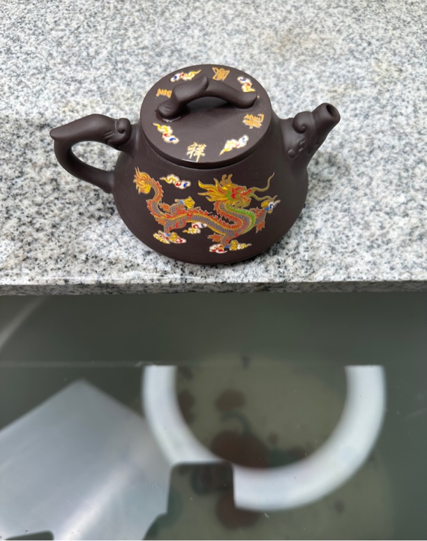 原矿紫泥石瓢变色凤鸣壶