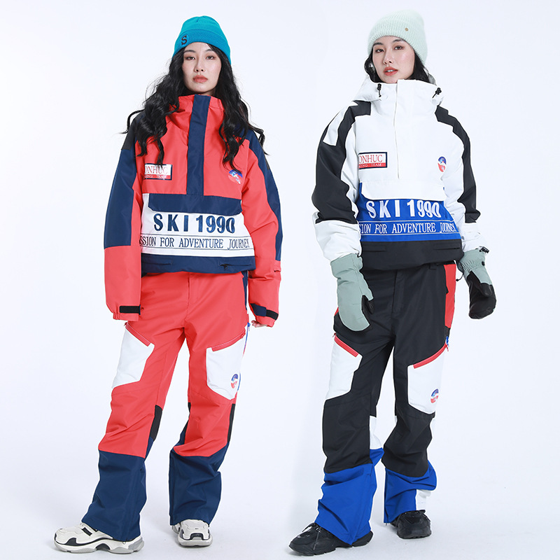 新款滑雪装备分体滑雪服连体男女滑雪裤上衣滑雪服全套滑雪服套装