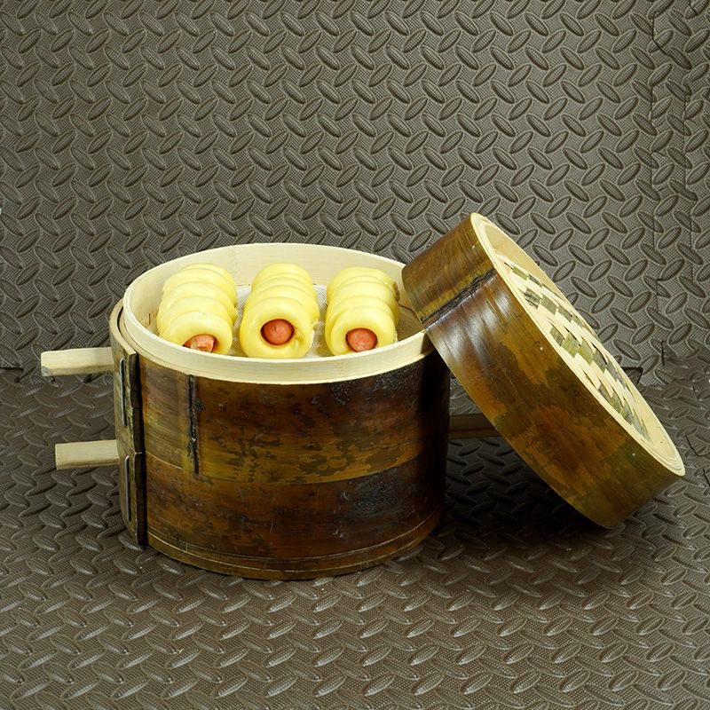 竹子蒸笼竹皮厚实楠竹天然复古