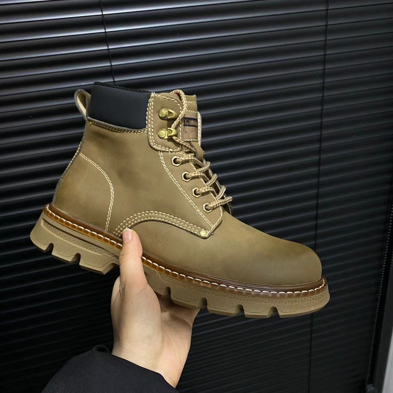 马丁靴骑士靴工装靴5607