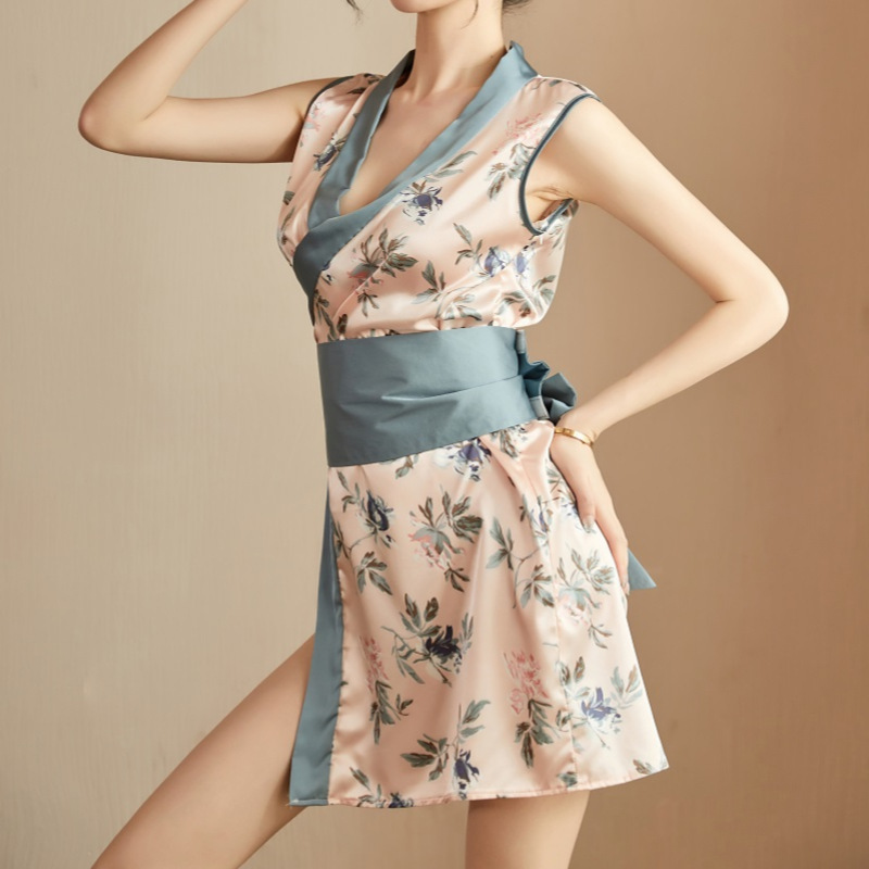 新款性感制服女装套装日系和服成人火辣薄款性感睡衣女冰显瘦气质