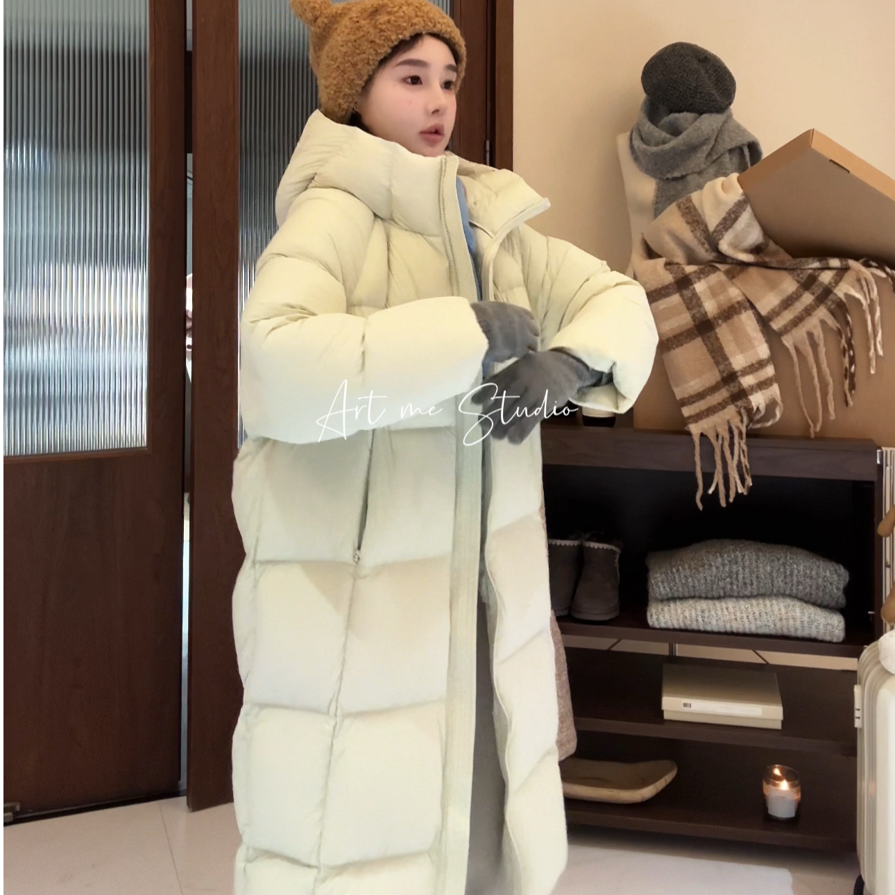 【苏苏专属】Artme瓜瓜呀【无胆新科技轻薄三色羽绒服】w24184