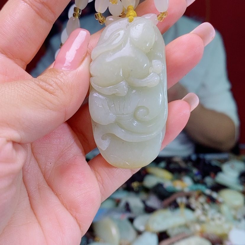 【闪购商品】和田玉（糖玉）颈饰未镶嵌
