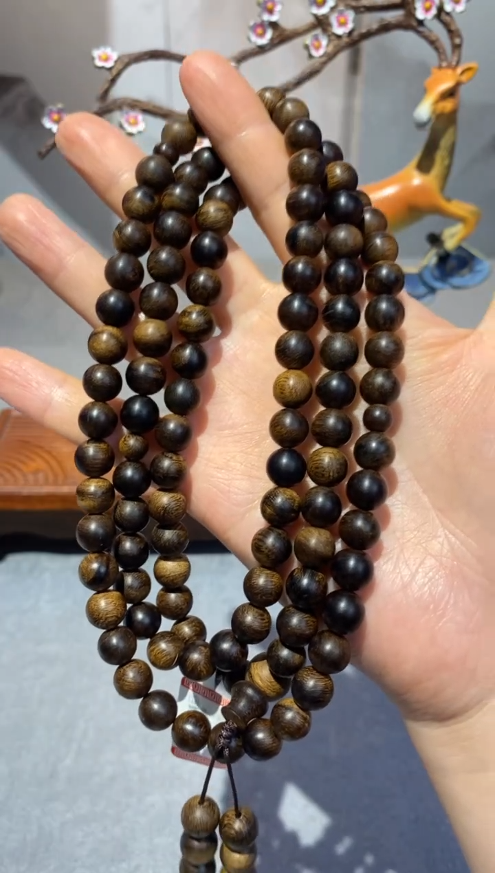 【闪购商品】沉香手串白棋沉水多圈Q08800880