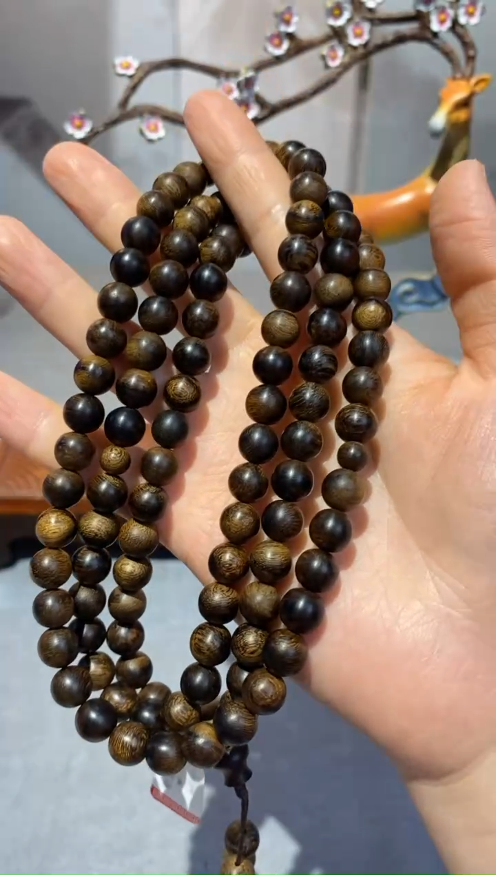 【闪购商品】沉香手串白棋沉水多圈Q08800880