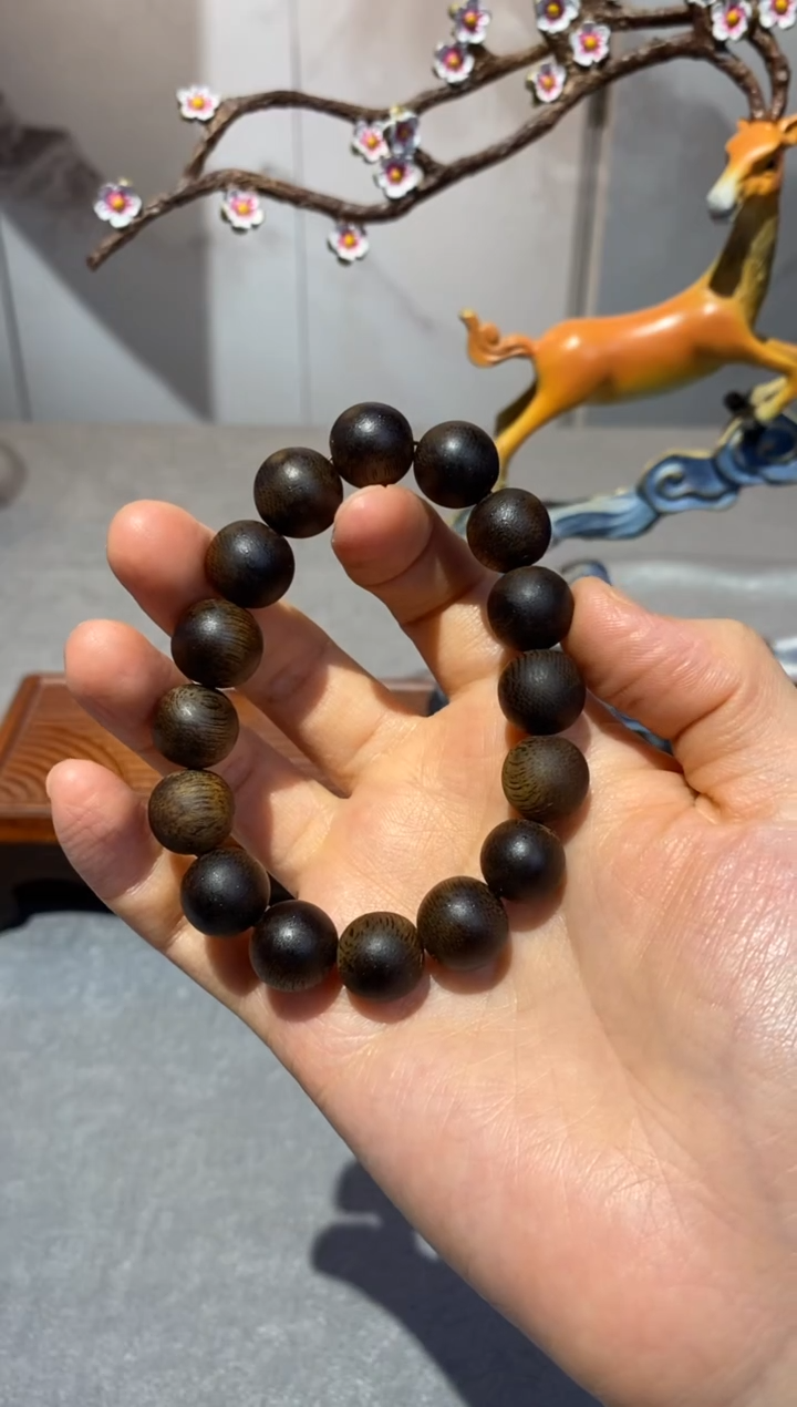【闪购商品】沉香手串白琪沉水单圈Q1268268