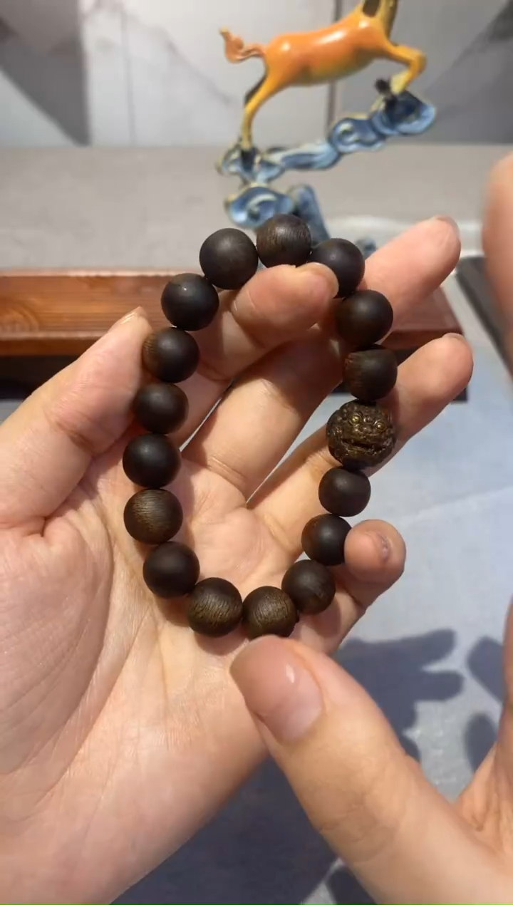 【闪购商品】沉香手串紫棋沉水单圈Q12450288