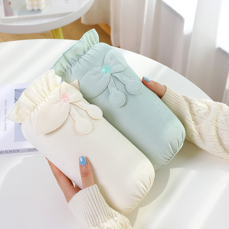 袖套2023新款秋冬绒布套袖女款护袖防脏羽绒服上班可爱办公室手袖