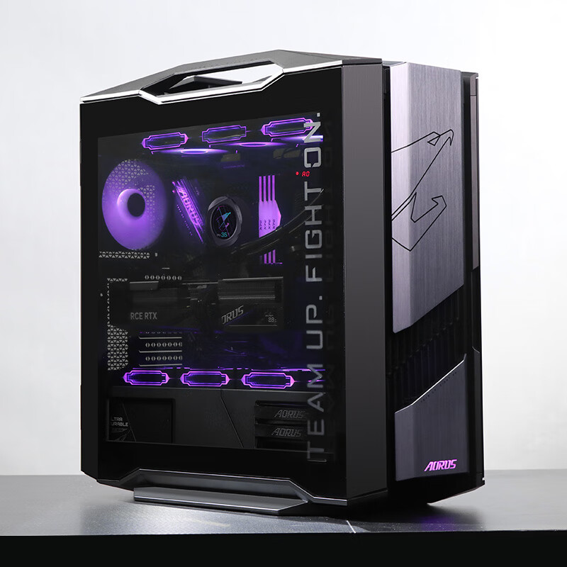 技嘉AORUS-DAY官补电脑台式机海景房5060-5070-5090D电脑高颜值