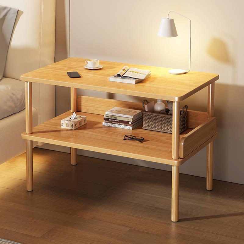 【甄选好物】床头柜置物架卧室家用小茶几现代边几创意落地床边桌