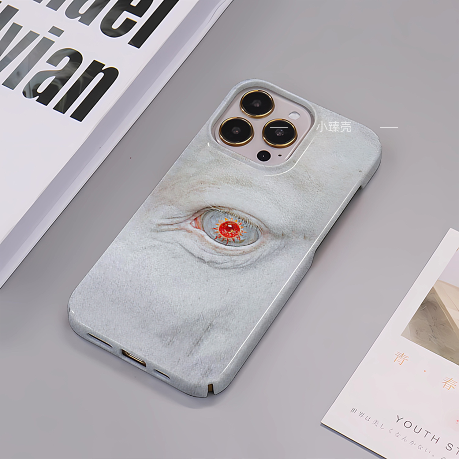 艺术适用于苹果16手机壳iPhone15菲林14promax太阳神眼12硬壳11xs