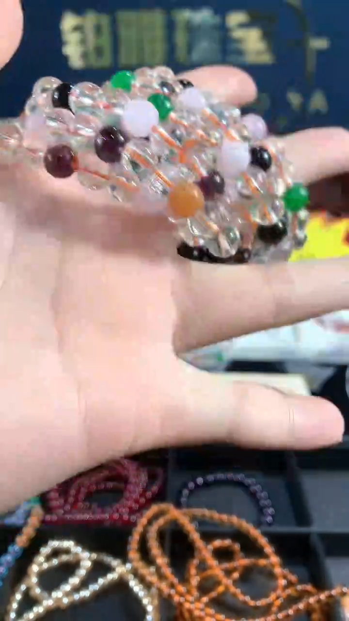 【闪购商品】水晶手链未镶嵌全家福