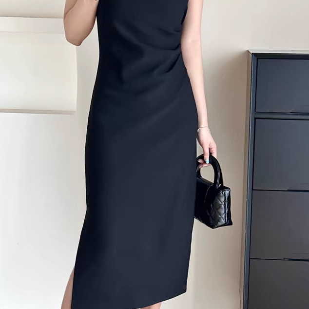 【209-299点此链接】南油设计师款夏季高质量女装连衣裙裙子显瘦