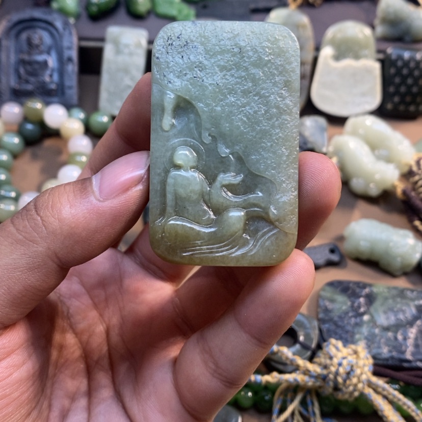 【闪购商品】和田玉颈饰未镶嵌留***疆