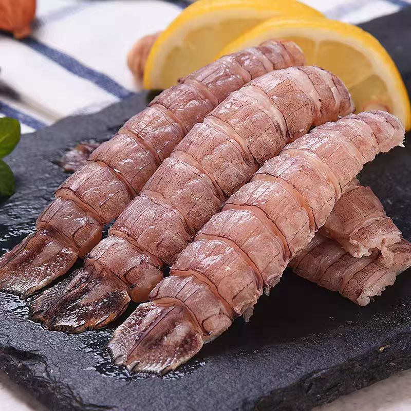 鲜剥皮皮虾肉活虾鲜剥肉质饱满口感鲜美富含蛋白质深海捕捞去壳