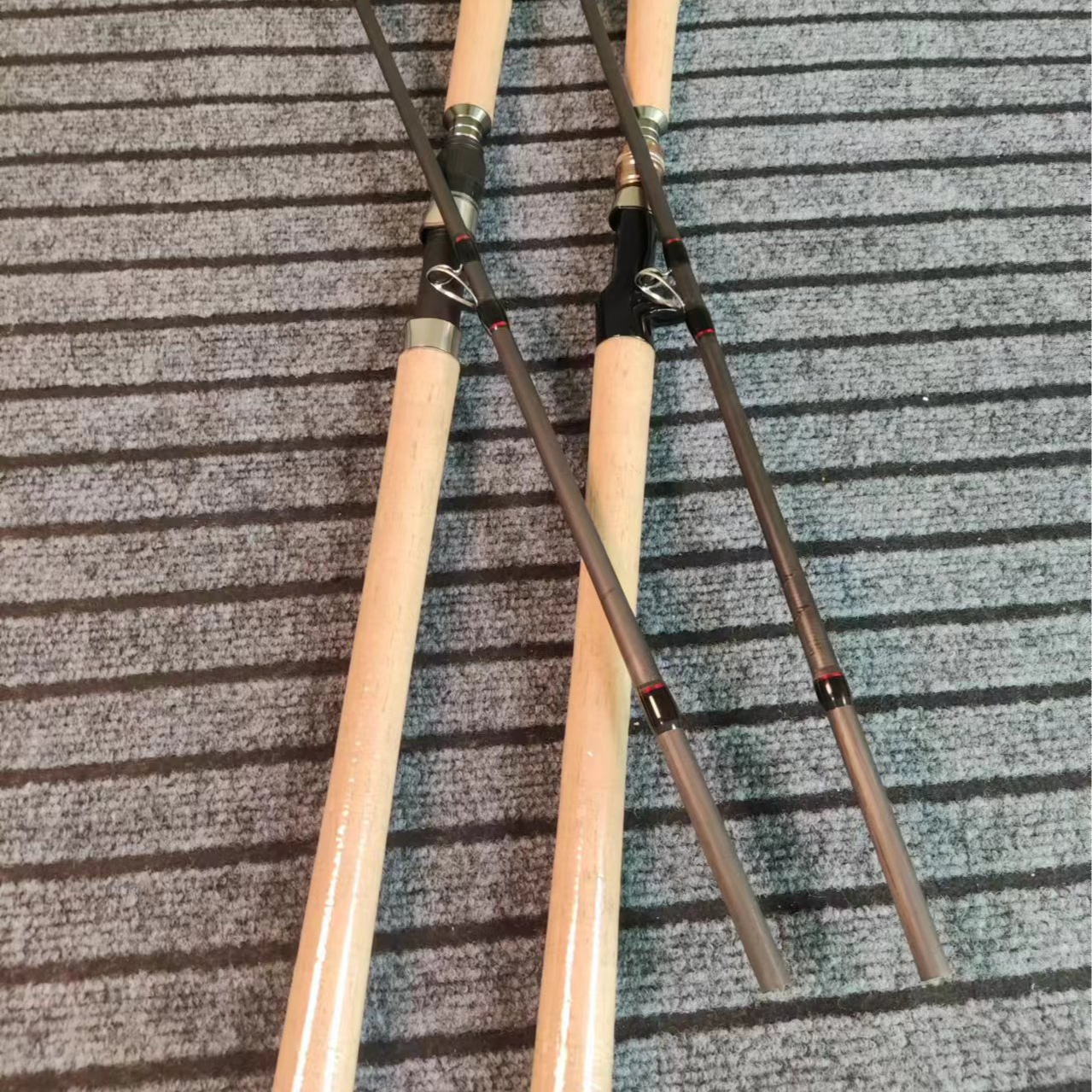 雷强竿正品黑鱼竿超硬XH中雷竿专用打黑碳素二代路亚抛杆远投