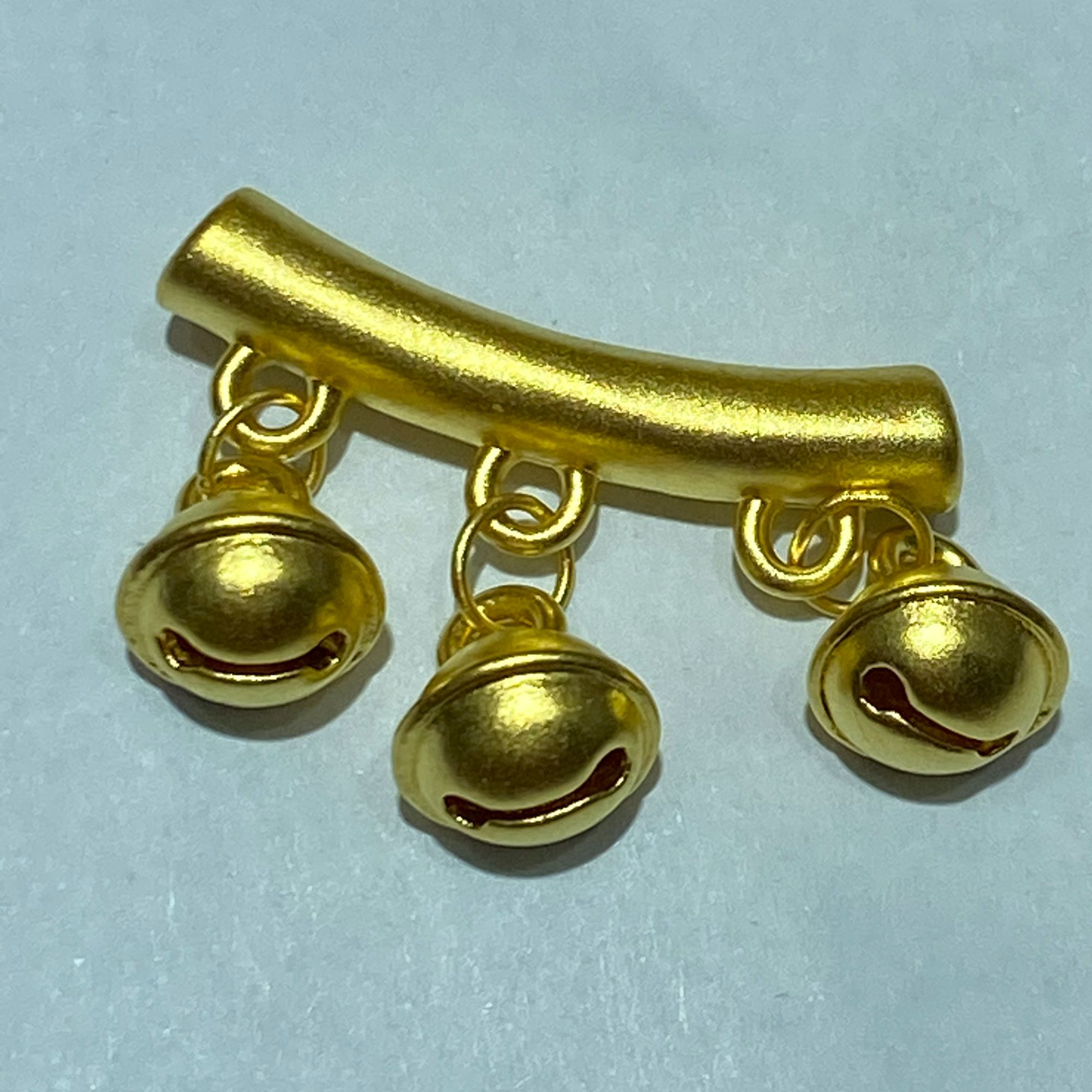 【旺旺专享】足金饰品 CY  弯管铃铛 147095