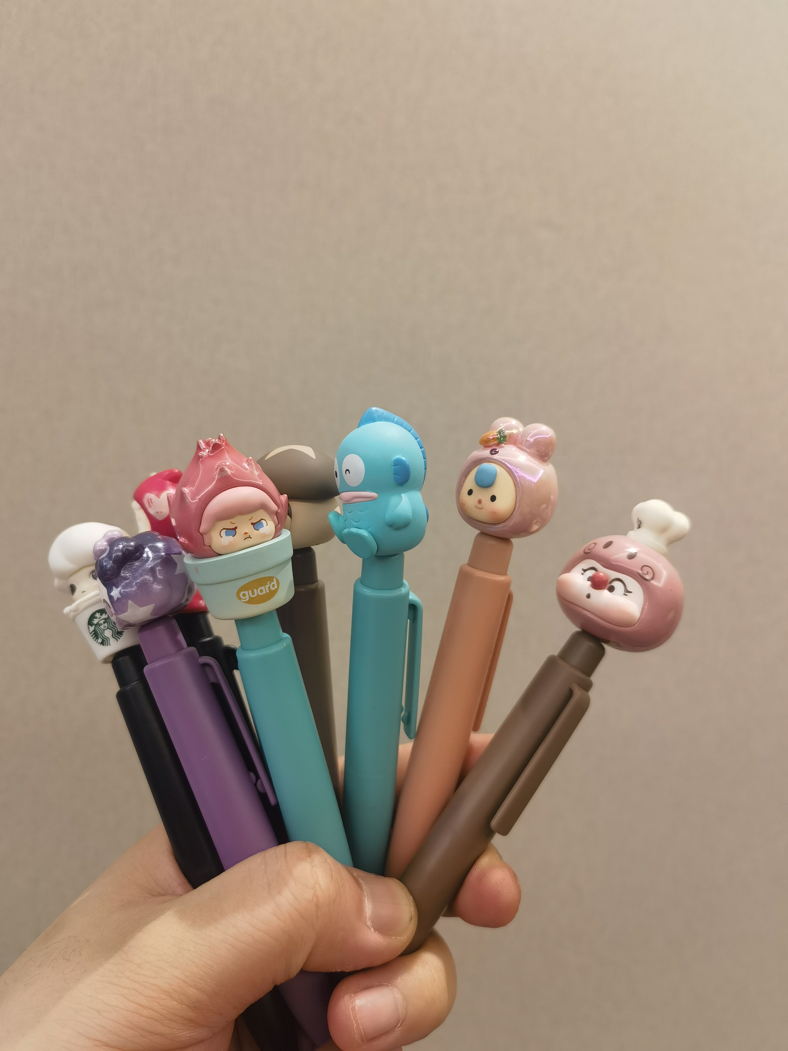 随机正品萌粒笔配饰diy