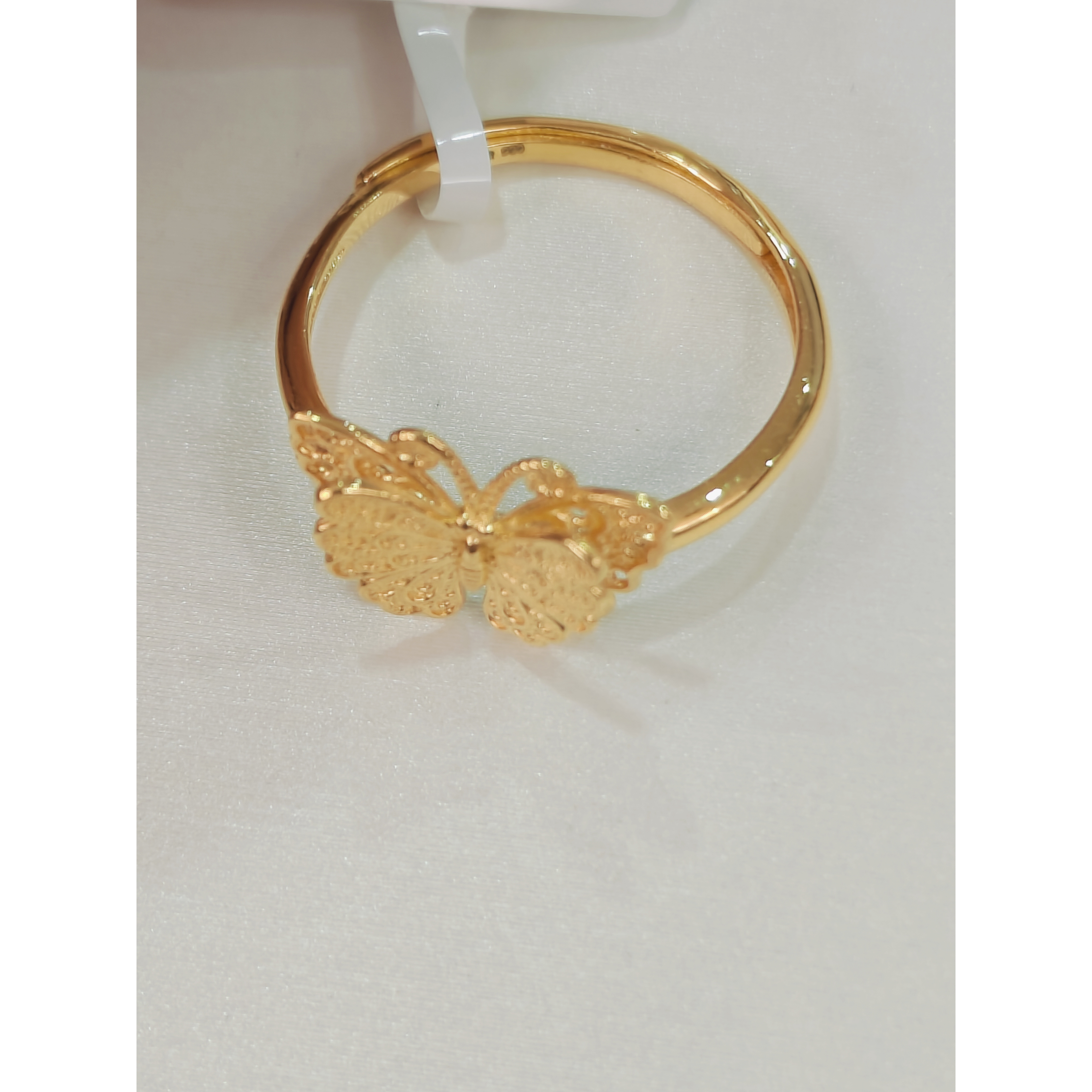 【夏夏专享】足金999饰品 蝴蝶戒指 2.88 GP