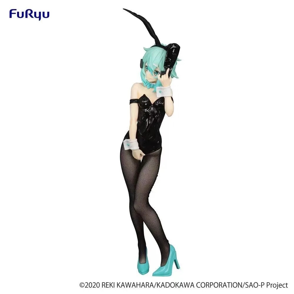 正版现货 FuRyu BiCute 刀剑神域 朝田诗乃兔女郎Ver.景品手办