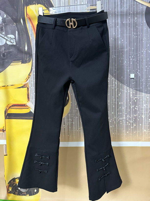 2023年早秋新款高端大气上档次西裤微辣国风品