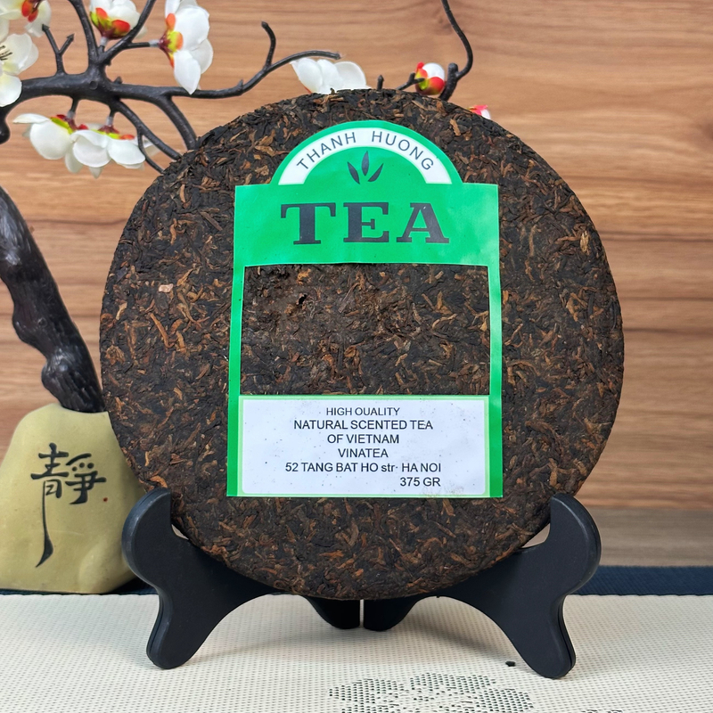 2003年马来西亚回流款金芽古树甜柔正宗普洱茶熟茶357克