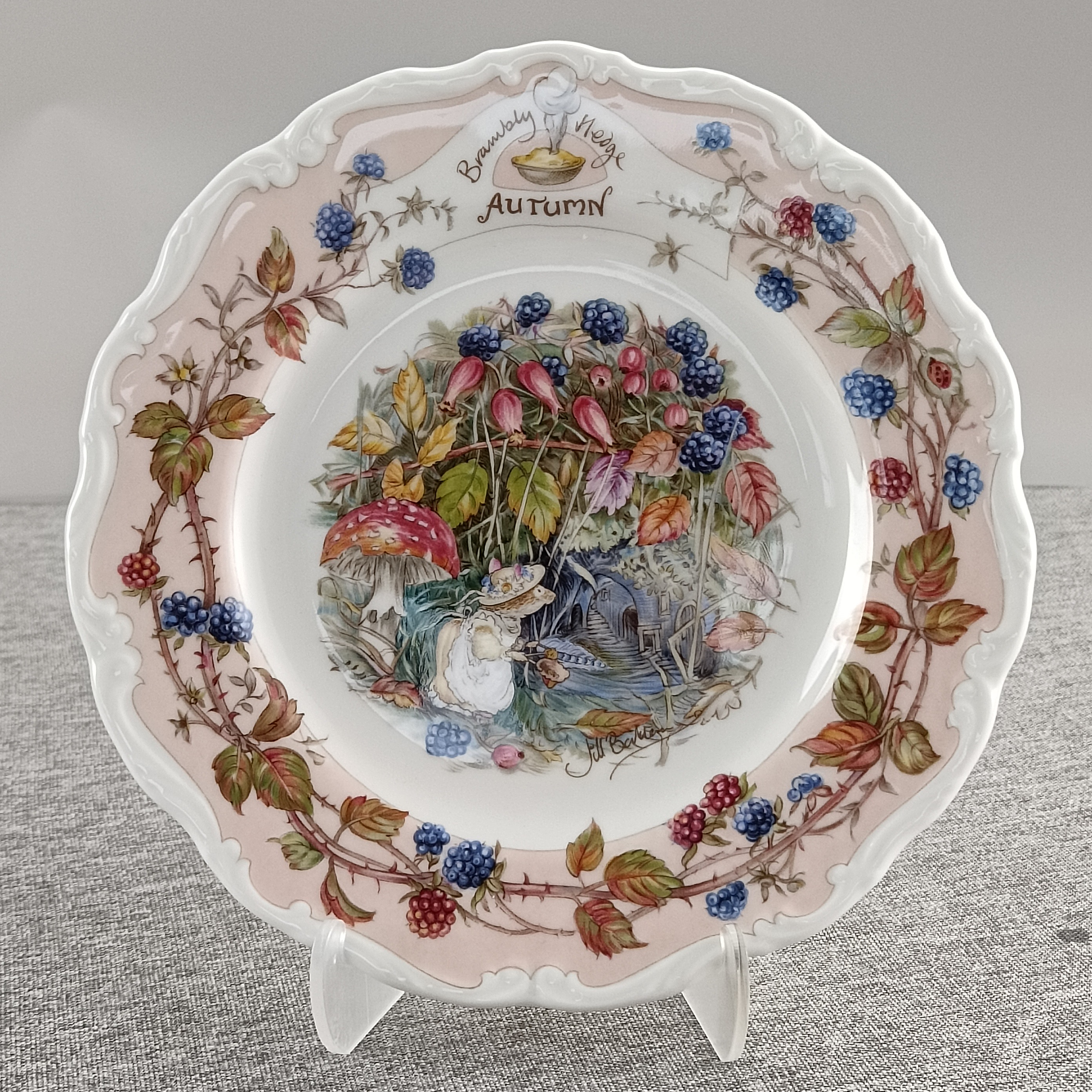 Royal Doulton 英国皇家道尔顿 老鼠搬家系列 赏盘 AUTUMN