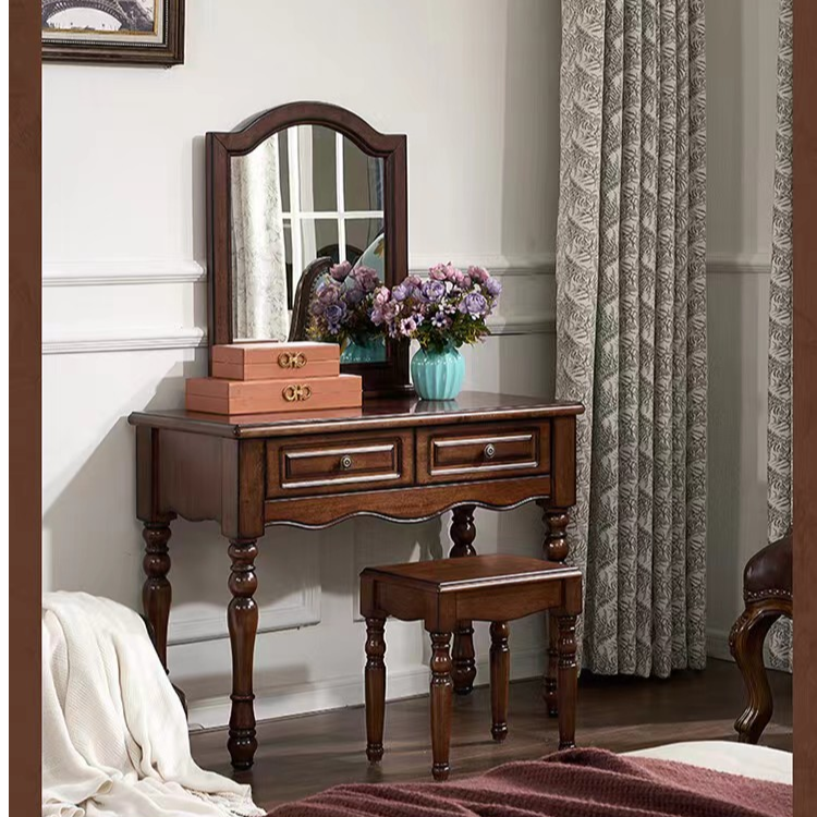 《鹏老板严选》美式经典梳妆台 型号8806#