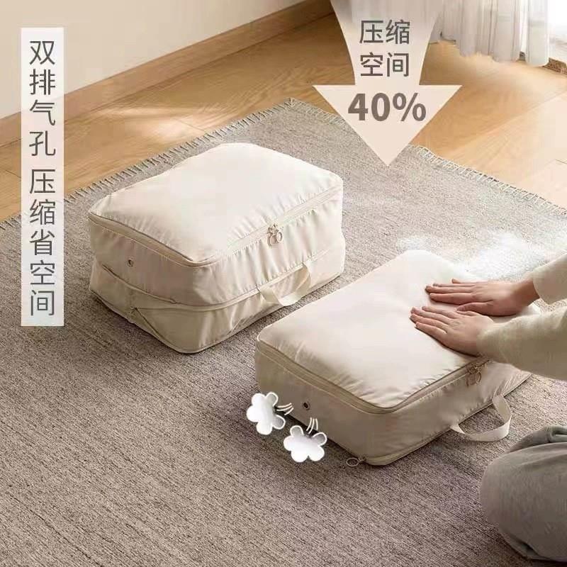 羽绒服收纳袋行李箱收纳包旅行手提防尘便携衣物棉被专用整理袋子
