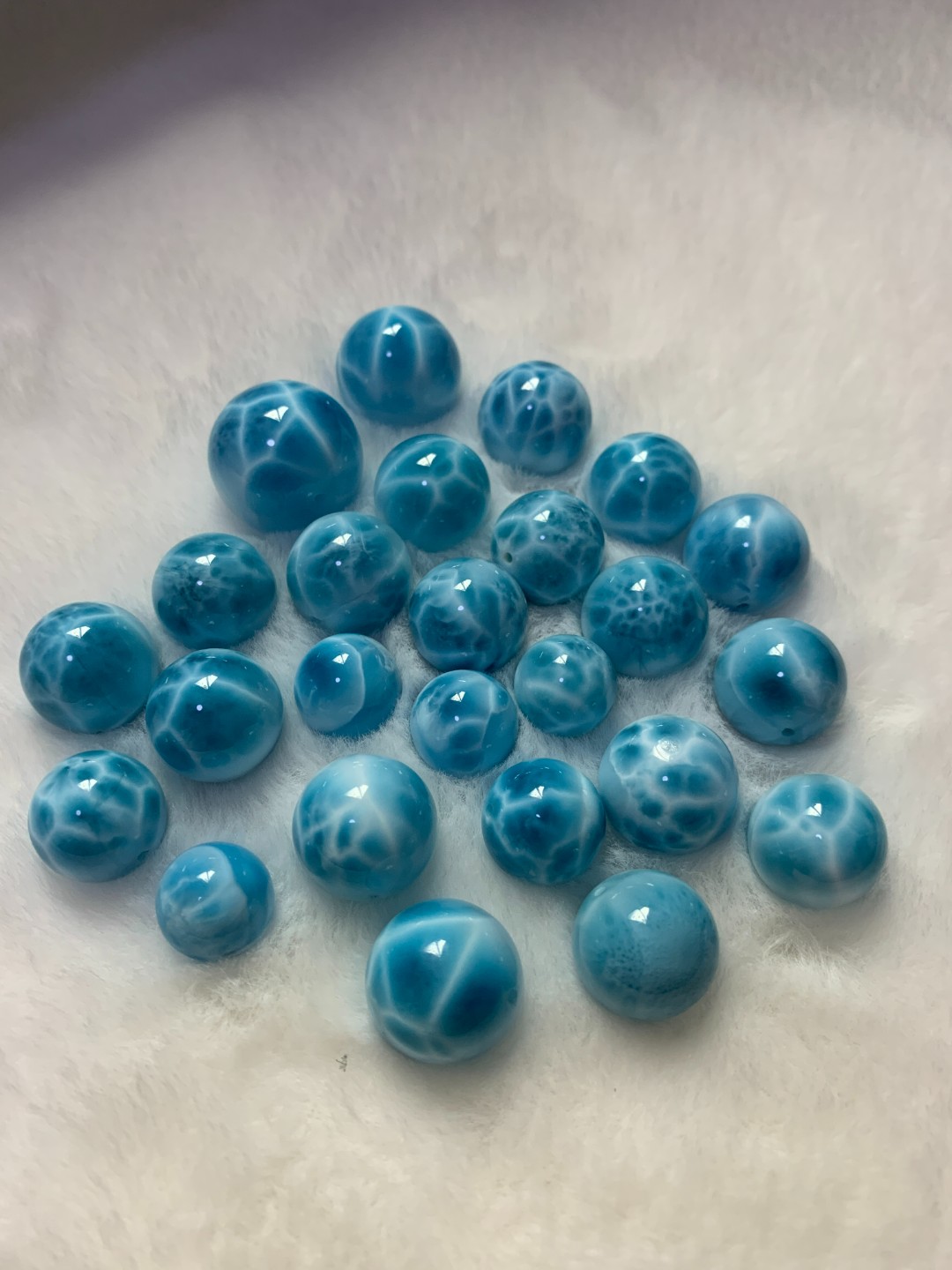海纹石单珠散珠直播间可选尺寸齐全 选货链接 直接拍不发货