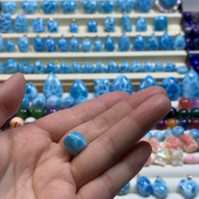 【闪购商品】针钠钙石（海纹石）手链未镶嵌?****儿