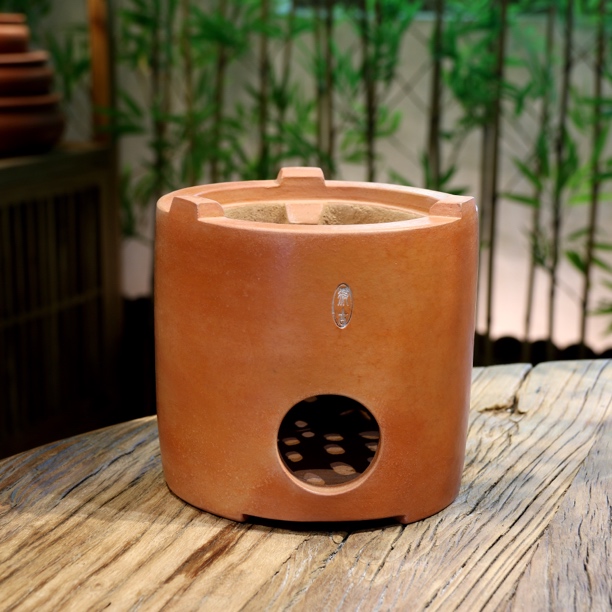 副榜炉双层桶炉水木白泥砂铫经典款跳盖款简易茶具复古家用老式