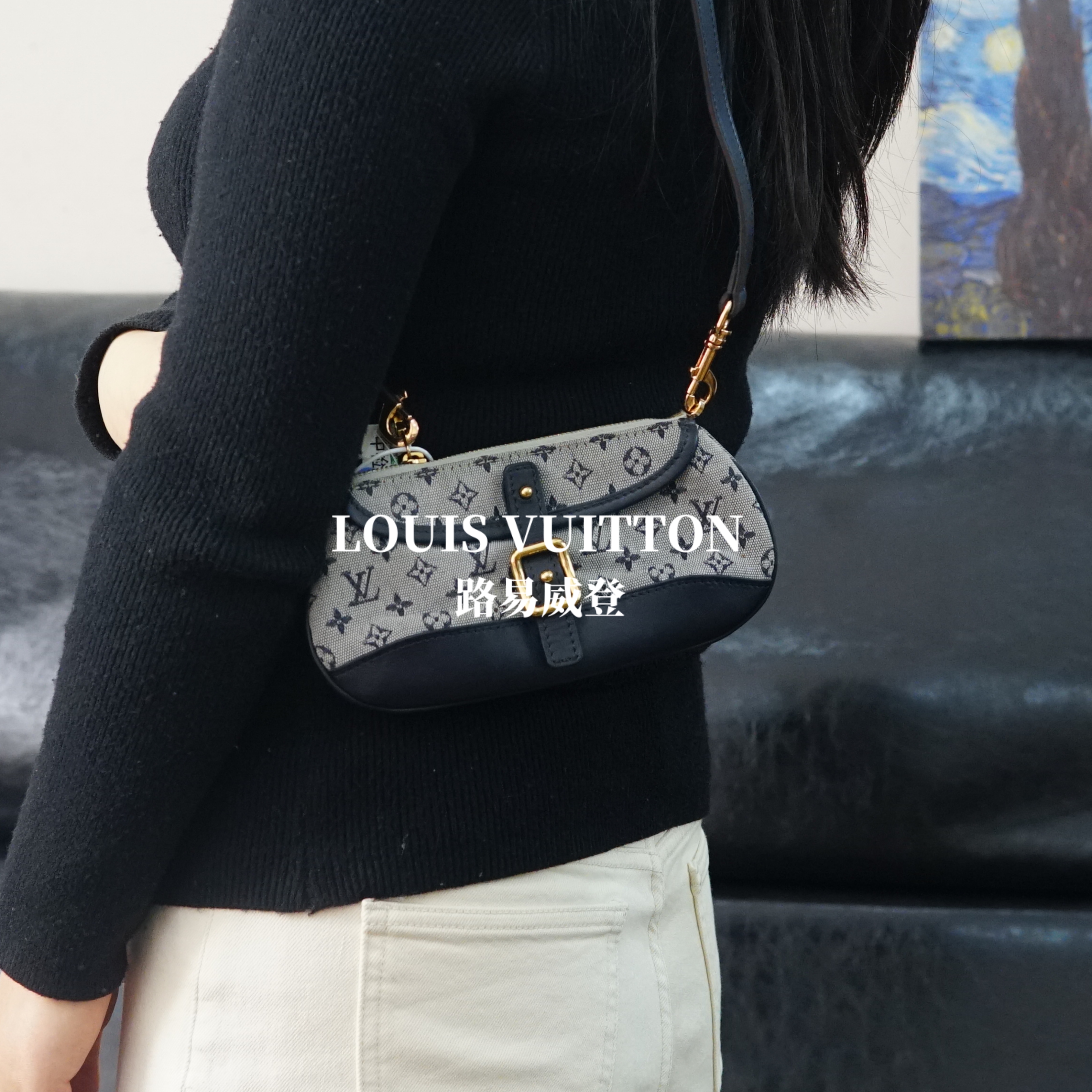 95新 LouisVuitton/路易威登 LV 拼皮单肩包/ZG12605028/5028