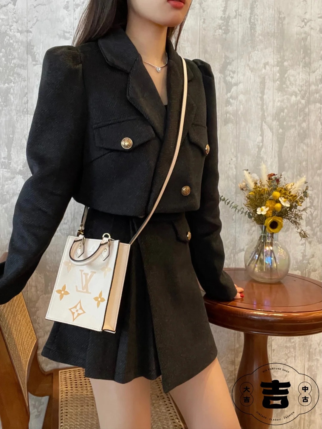 99新 LouisVuitton/路易威登 lv 琴谱mini香草黄/公价无/甄选