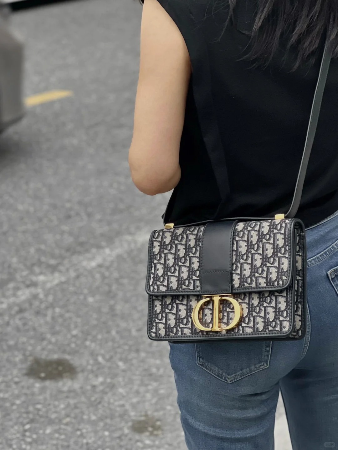 99新 DIOR/迪奥 Dior 蒙田30皮肩带/公价无/甄选