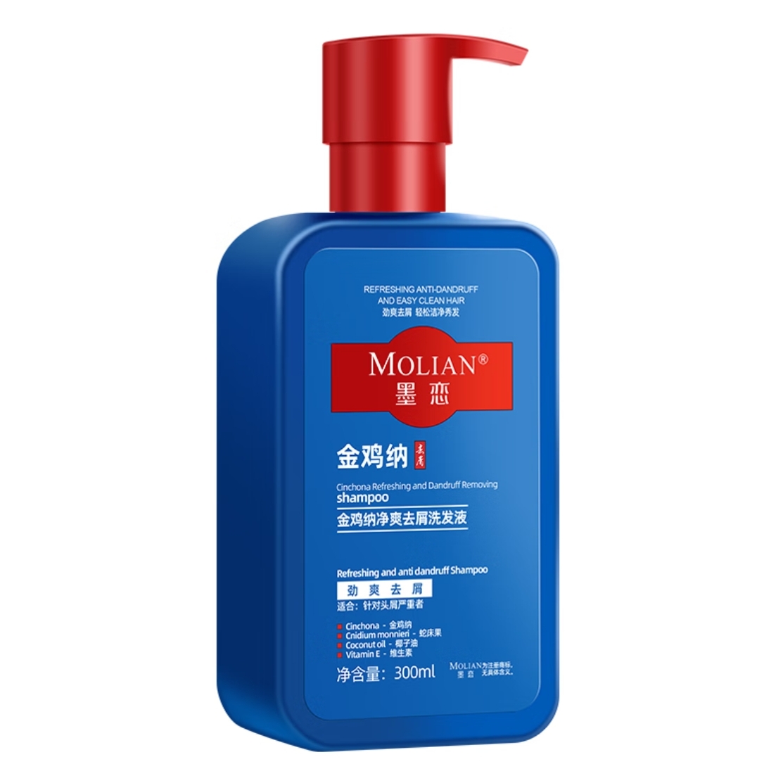 墨恋金鸡纳净爽去屑洗发液 300ml