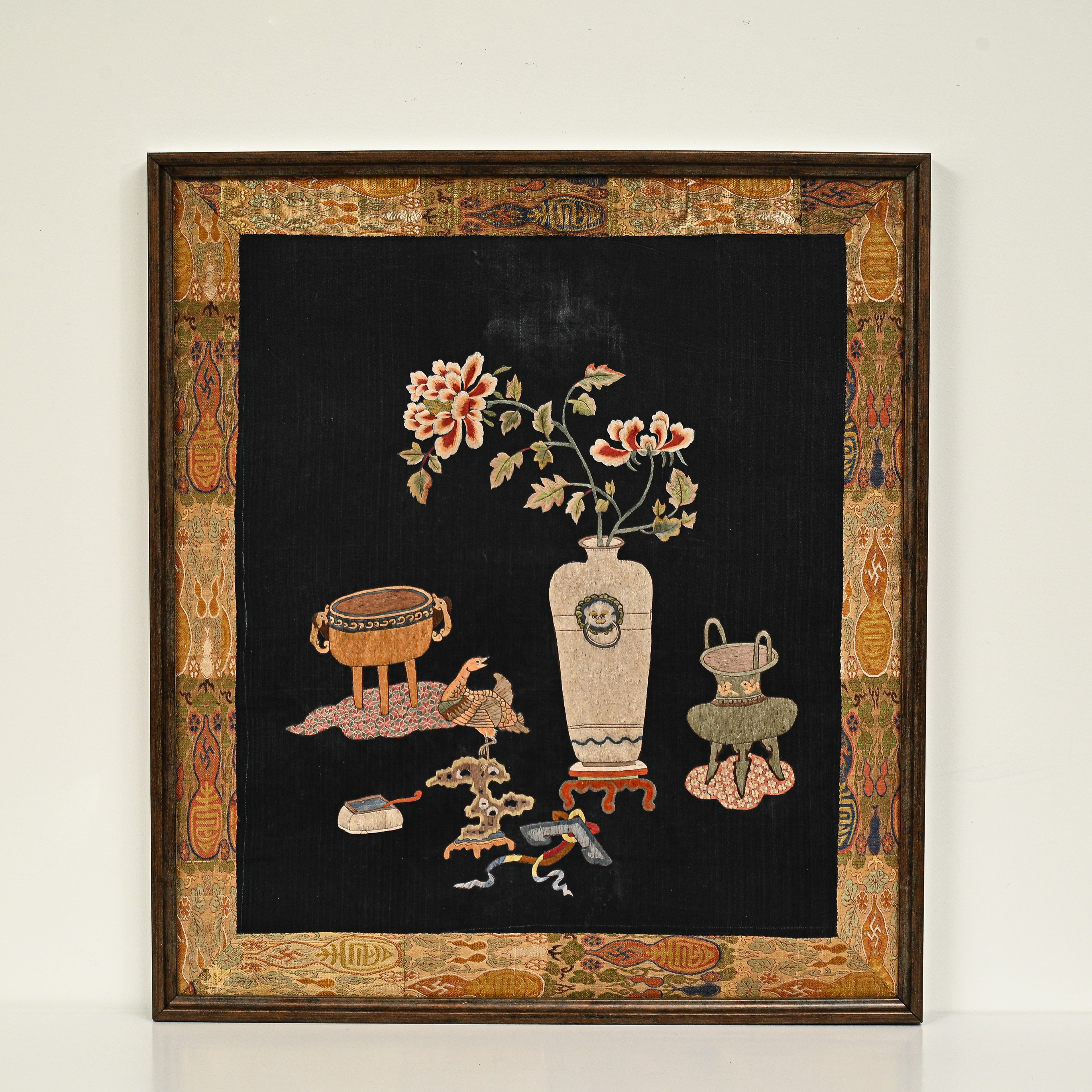 创汇苏绣清供图 赏件 284-15